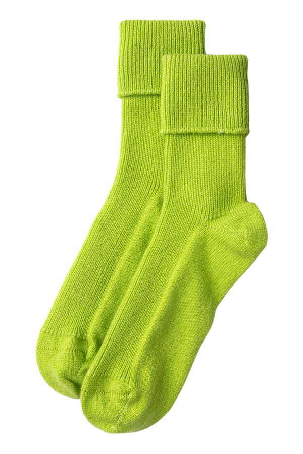 Cashmere Bed Socks, Kermit