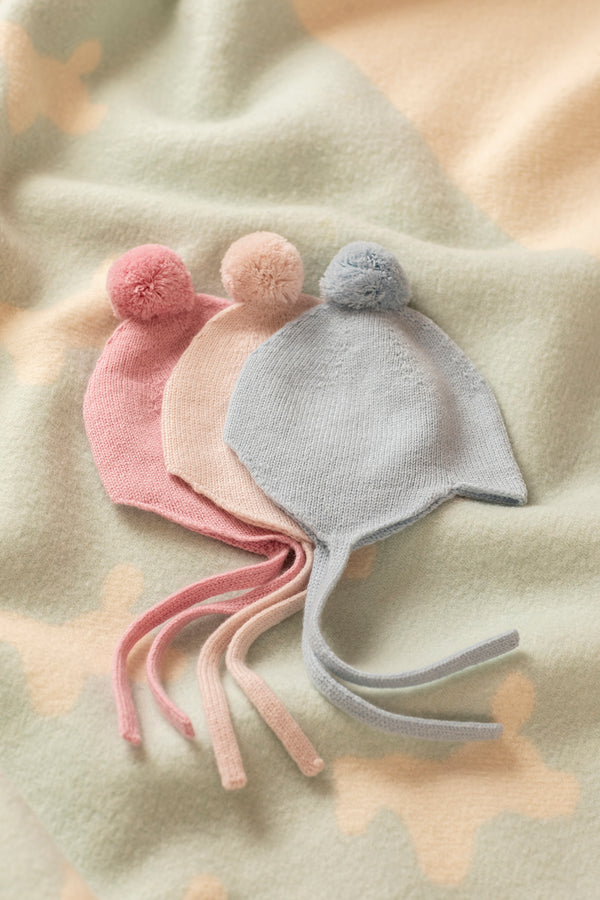 Cashmere Baby Bonnet, Lily