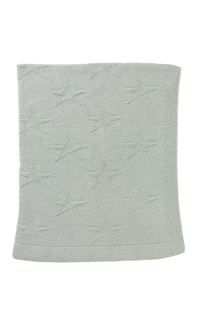 Rosie Sugden Cashmere’s Baby Blanket in Duck Egg