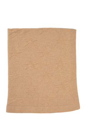 Rosie Sugden Cashmere’s Baby Blanket in Light Camel