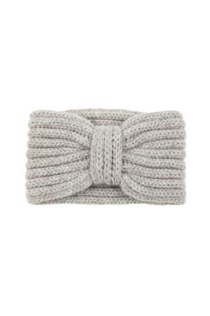 Rosie Sugden Cashmere’s Ear Warmer in Nickel