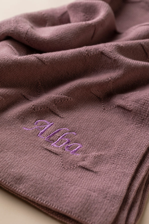 Cashmere Baby Blanket, Ash