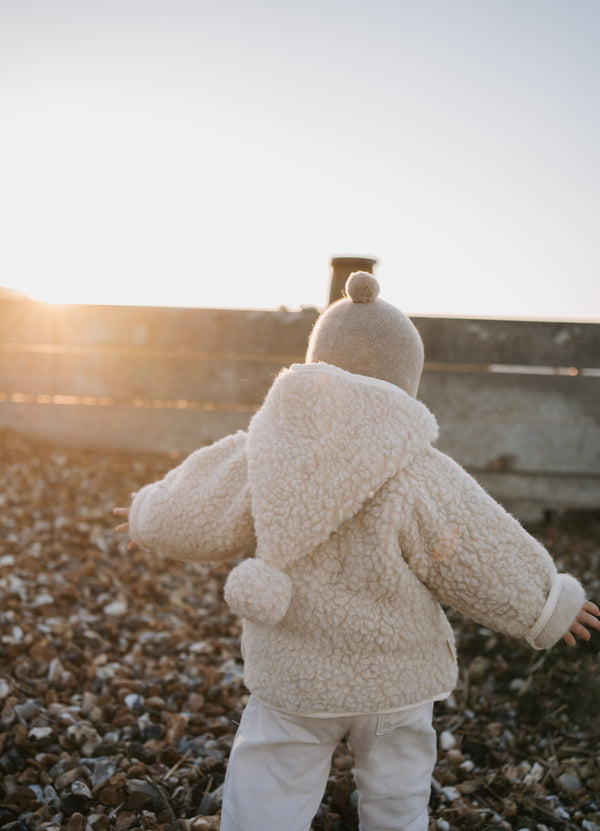 Cashmere Baby Bonnet, Stoneage