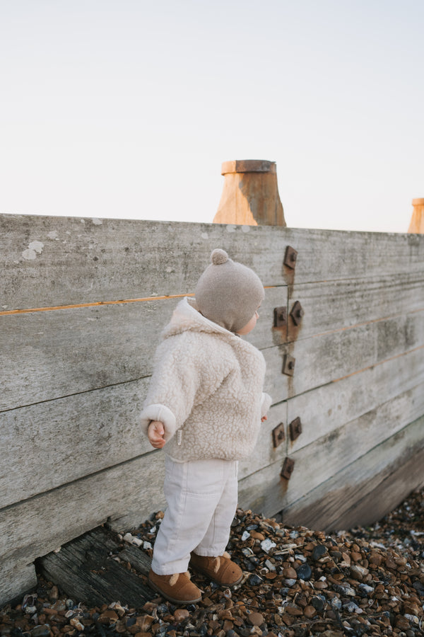 Cashmere Baby Bonnet, Stoneage
