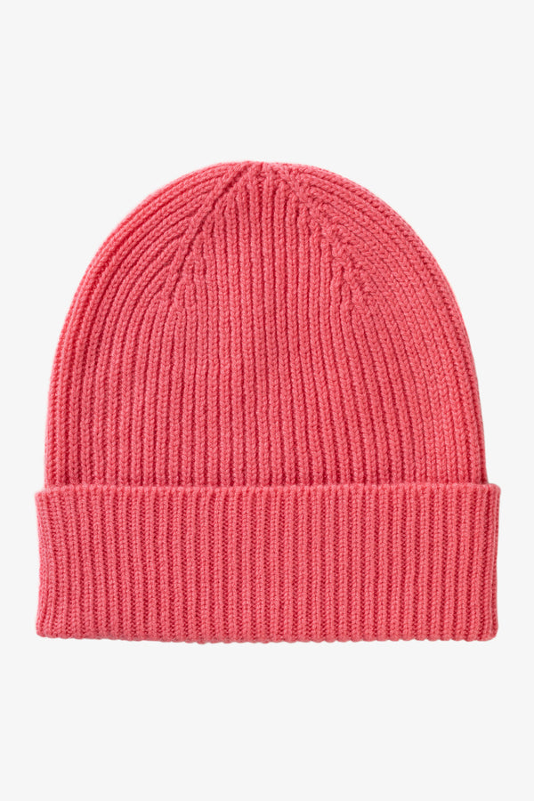 Classic Ribbed Beanie, Blusher Pink