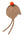 Cashmere Baby Bonnet, Mushroom + Flare Pom