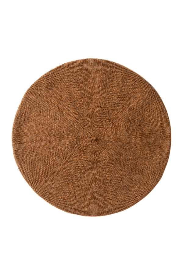 Cashmere Beret, Caramel