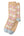 Argyle pattern cashmere bed Socks, Natural