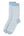 Cashmere Houndstooth Bed Socks, Spa Blue
