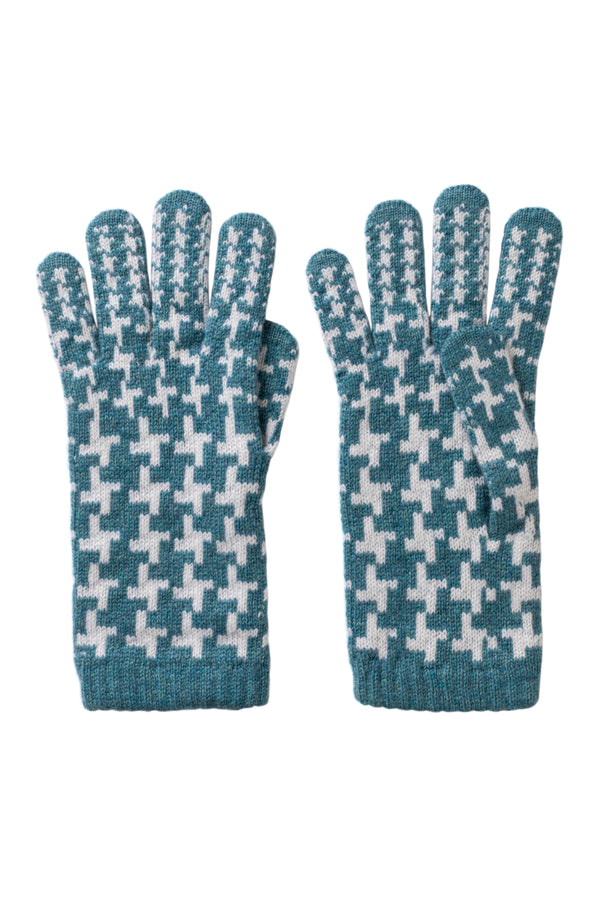 Houndstooth Gloves, Yacht