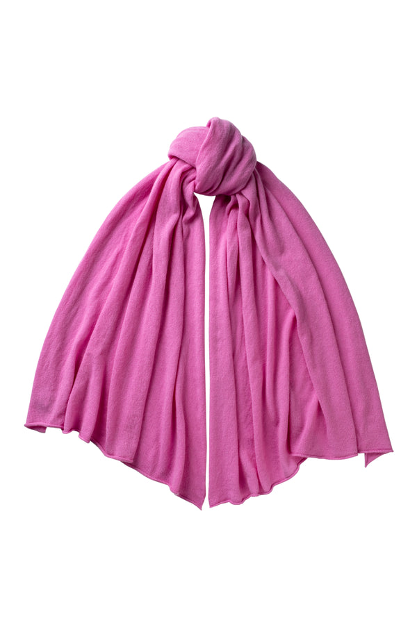 Gauzy Lightweight Wrap Scarf, Sweet Pea