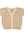 Contrast trim cashmere Baby Cardigan, Alabaster + Lemon trim