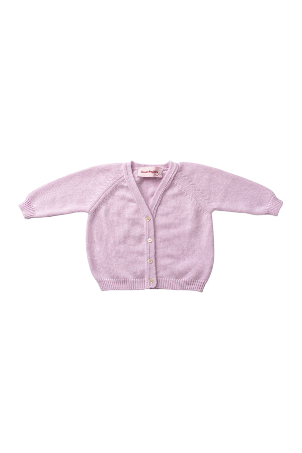 Cashmere Baby Cardigan, Allium