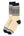 Fairisle Cashmere Bed Socks, Alabaster + Blackberry (Navy)