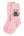 Children's Cashmere Teddy Bear Bed Socks, Lily Pink