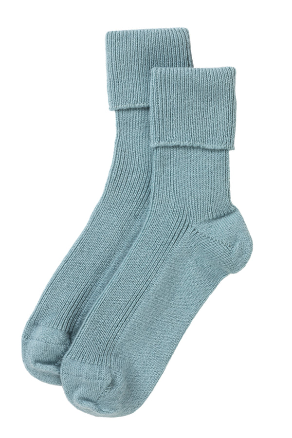 Cashmere Bed Socks, Cove