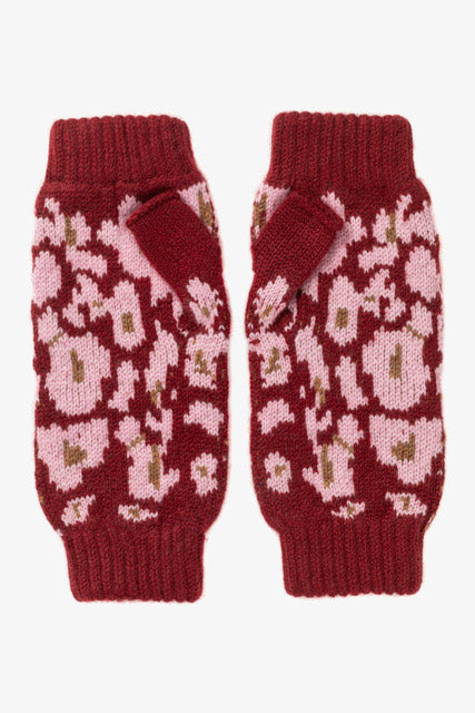 Leopard Wrist Warmers, Bokhara