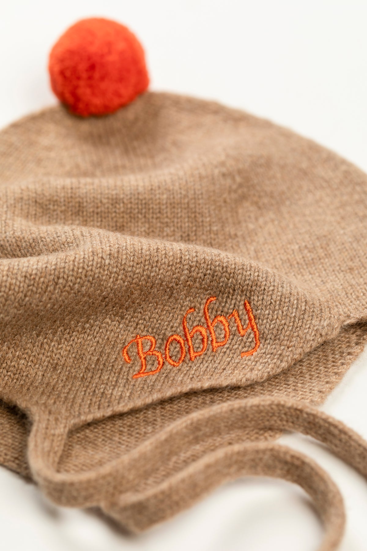 Orange embroidery