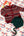Baby + Children's Fairisle Cashmere Cardigan, Jam, Blackberry, Ivory, Bottle + Mushroom