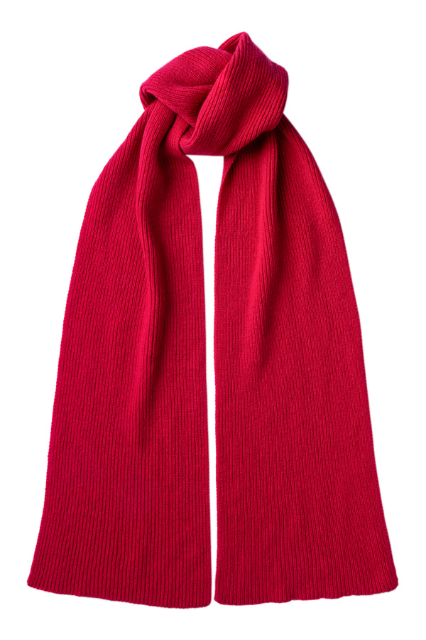 Classic Ribbed Scarf, Razzle Dazzle