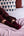 Cashmere Bed Socks, Damson
