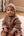 Children's Cashmere Beanie, Ash with Biscuit Pom-Pom