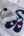 Children's Cashmere Mittens with Boats, Blackberry (Navy)
