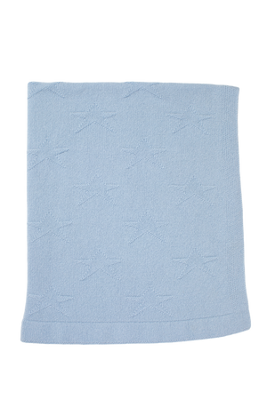 Rosie Sugden Cashmere’s Baby Blanket in Spa Blue