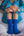 Rosie Sugden Cashmere’s Bed Socks in Electric Blue
