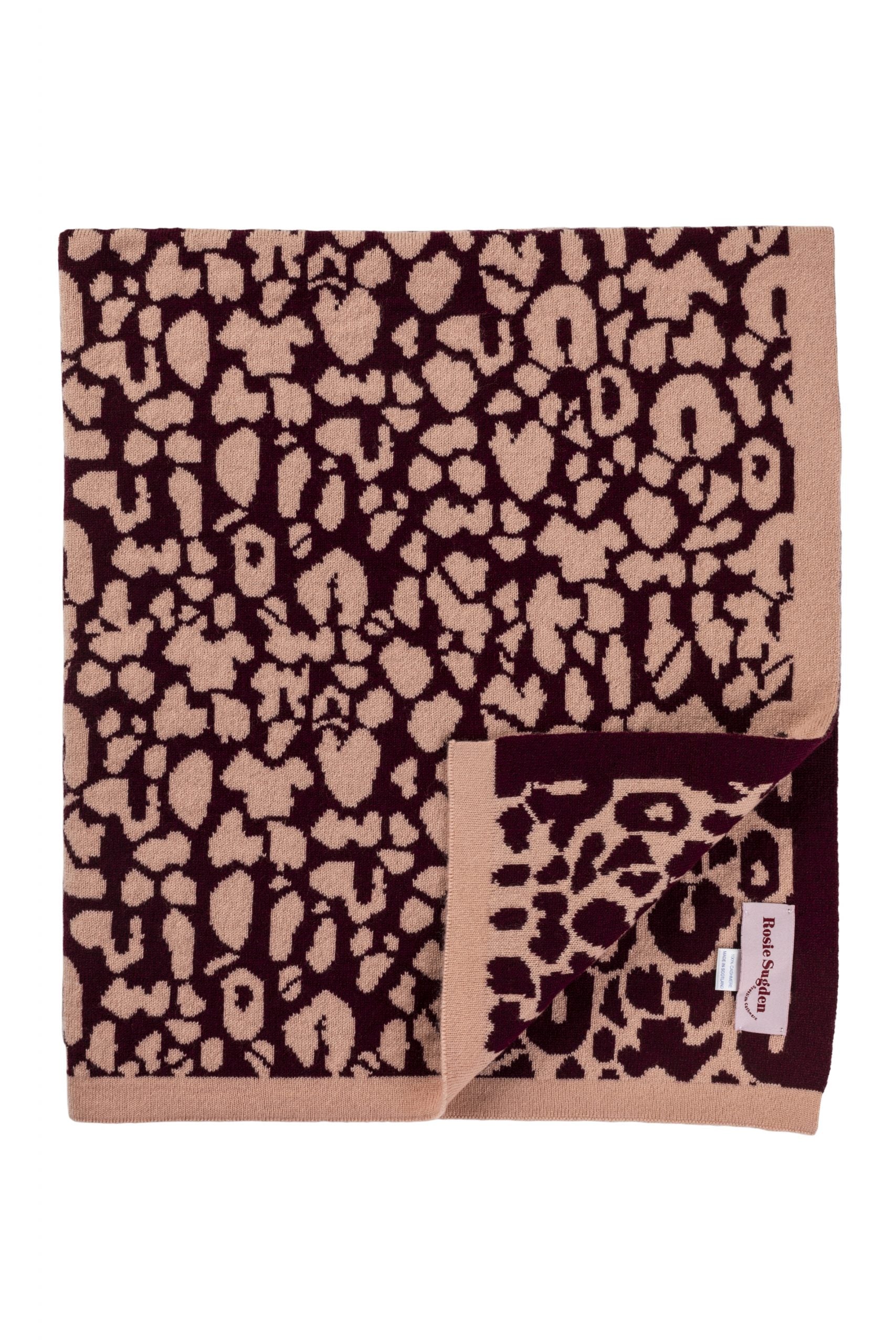 Animal print baby store blanket