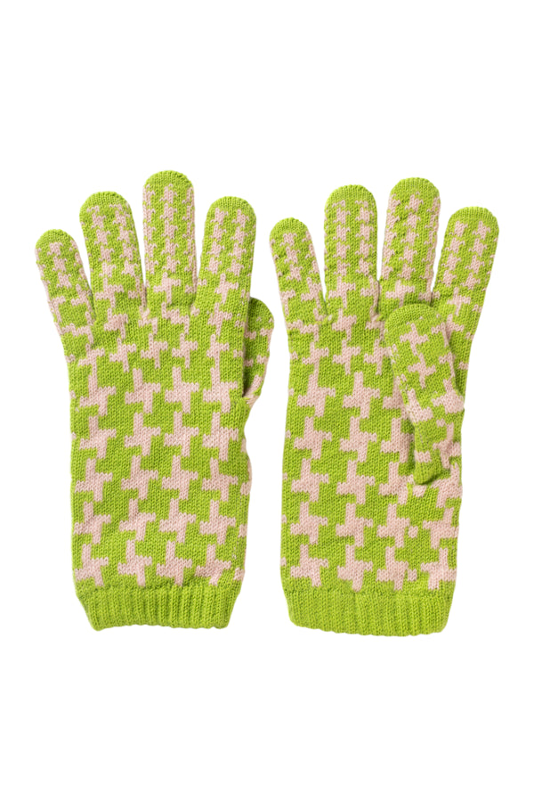 Houndstooth Gloves, Kermit