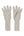 Long ribbed cuff gloves, Earl Grey
