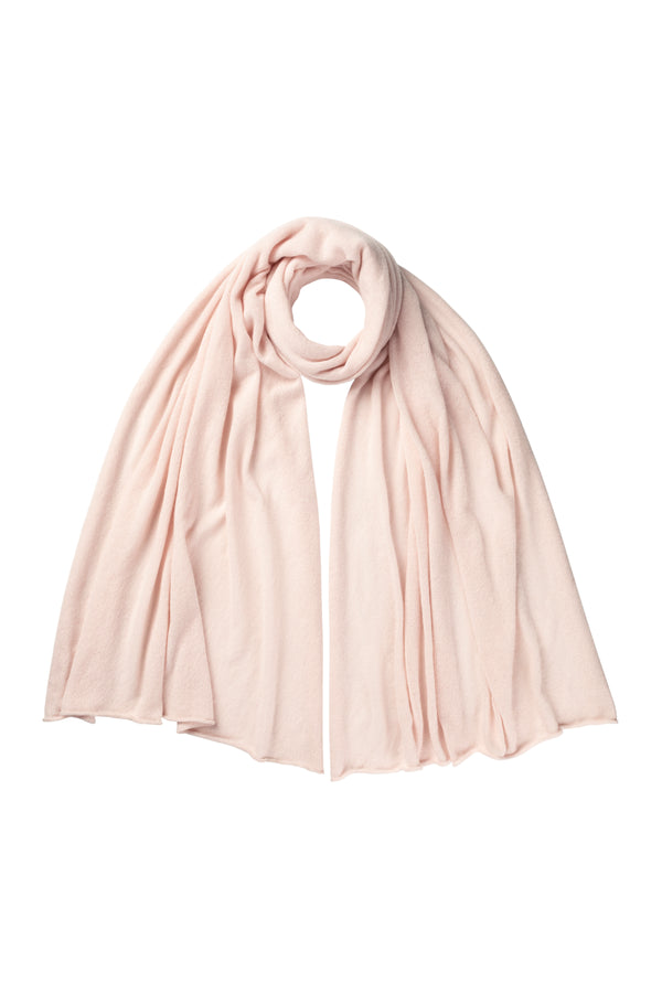 Gauzy light-weight wrap scarf, Icing