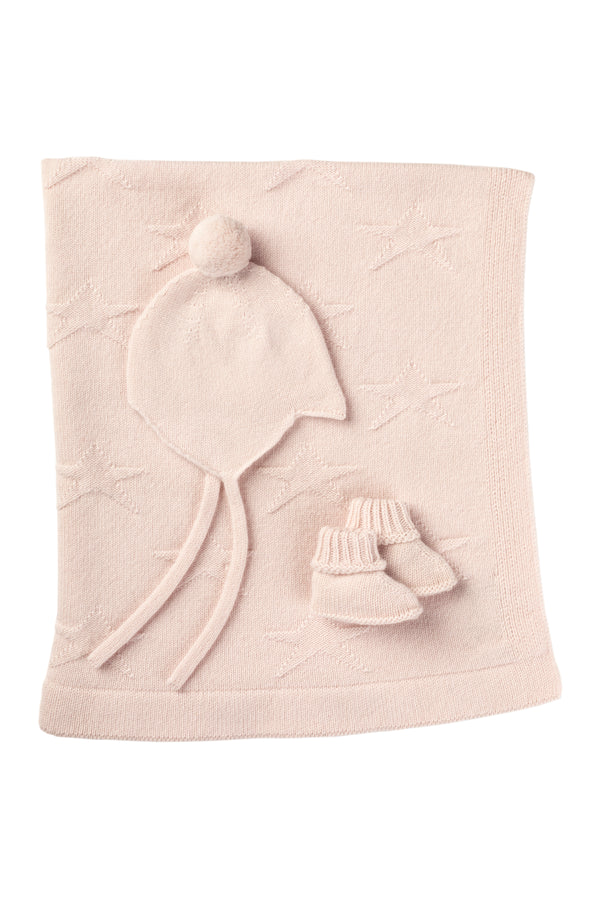 Cashmere Baby Gift Set, Icing Pink