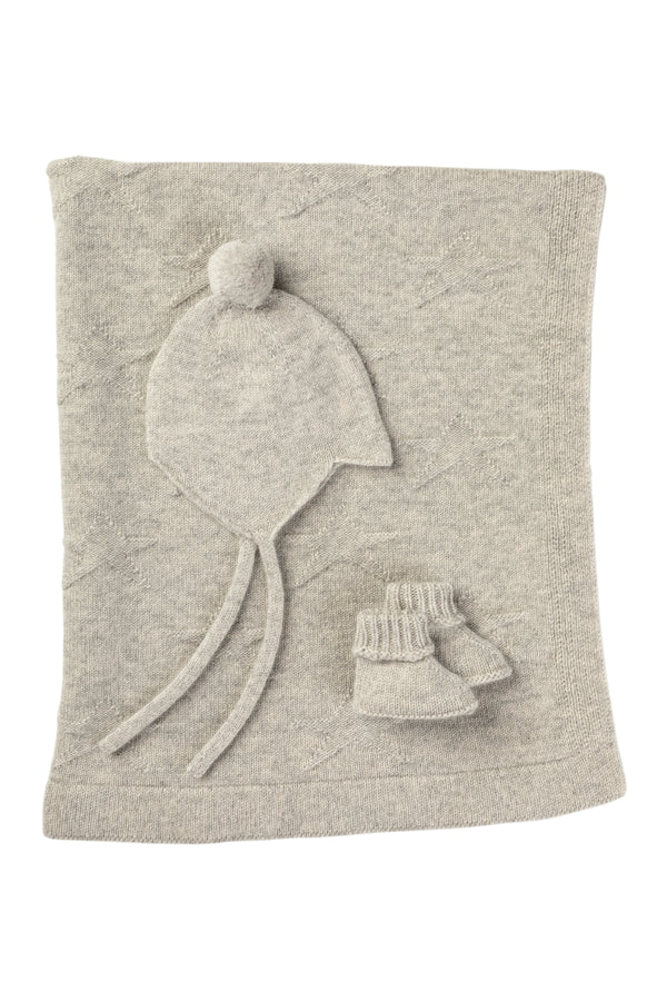 Cashmere Baby Gift Set, Earl Grey
